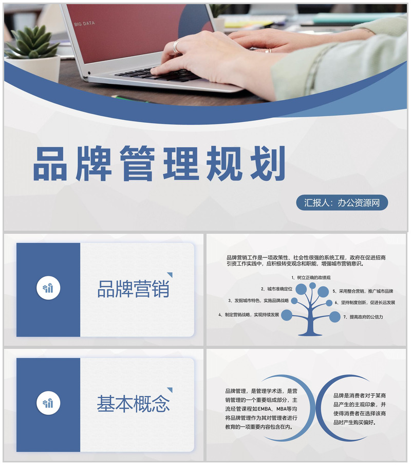 服装行业品牌管理战略规划企业产品宣传策略PPT模板