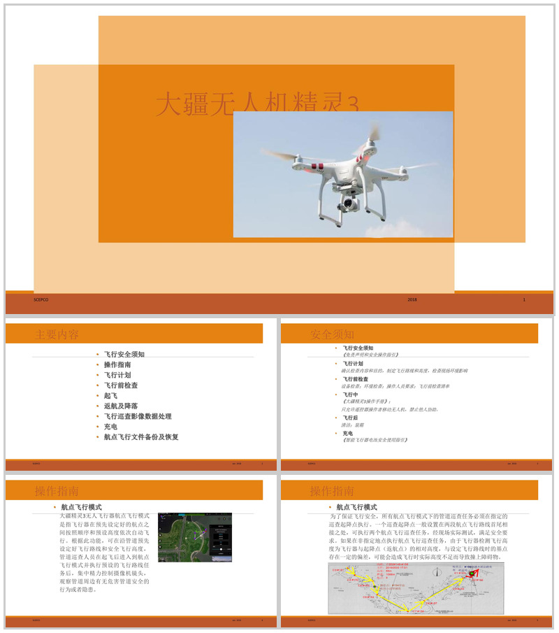 电商业无人机创业融资计划PPT模板