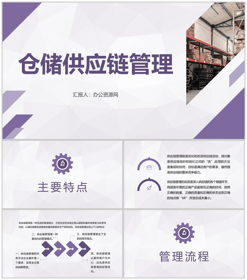 单位物流成本管理方案仓储供应链管理规范要求PPT模板