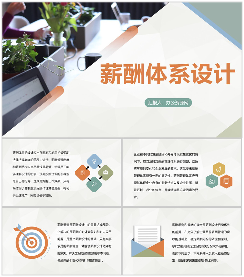 企业薪酬管理制度规定薪酬体系设计标准要求PPT模板