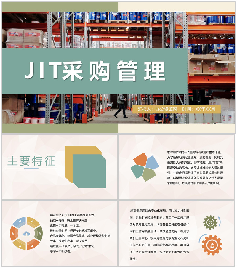生产车间JIT采购管理要求单位库存管理方法介绍PPT模板