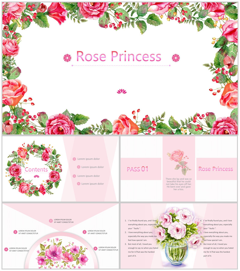 淡雅简约小清新产品发布宣传PPT模板