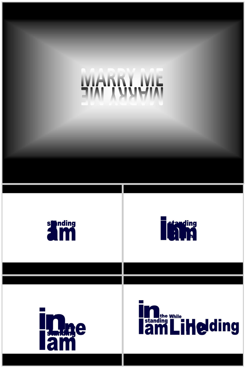 快闪电影片头音乐MV视频扁平风文字动画