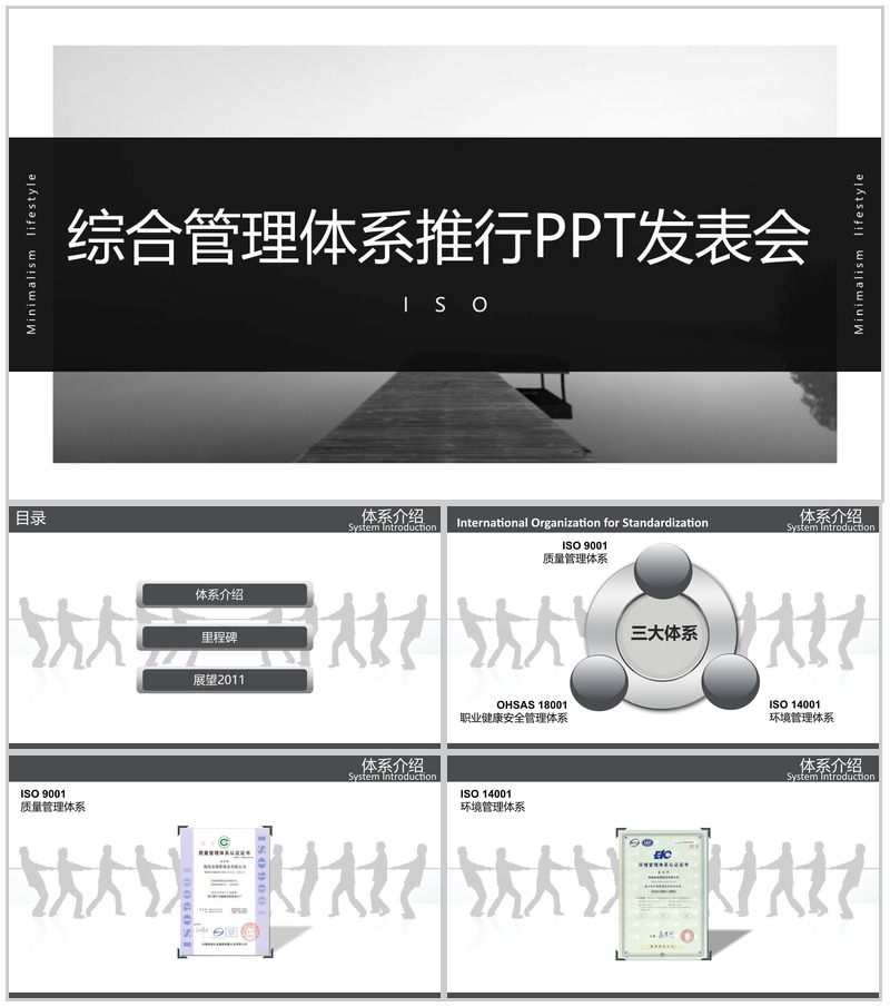 IOS综合管理体系推行产品PPT发布会