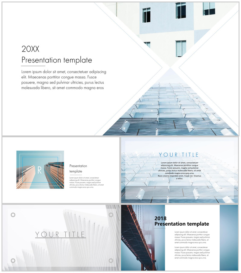 大方雅典时尚简约个人实习转正述职报告PPT模板