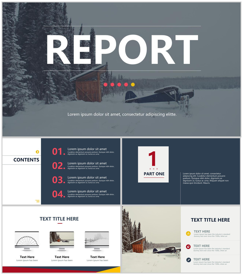 扁平商务欧美工作报告总结演讲通用PPT模板